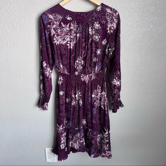 Anthropologie Maeve Monaco Ruffle Sleeve Dress Size Small - Picture 8 of 14